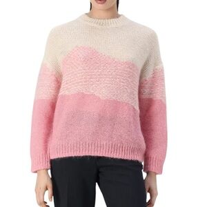 Selected Femme NEW  Jackie Jacquard Knit Jumper- Birch Peony